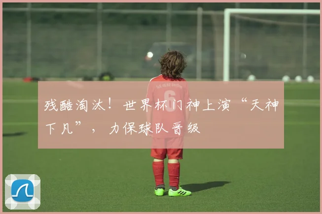 残酷淘汰！世界杯门神上演“天神下凡”，力保球队晋级